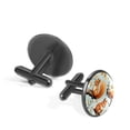 thumbnail image 2 of Squirrel Elegant Stainless Steel Cufflink Set for Formal Attire, Made of Stainless Steel, for Special Occasions, 2 of 6