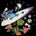thumbnail image 2 of Men's Lilo & Stitch Tropical Waves Graphic Tee Black X Large, 2 of 5