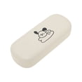 thumbnail image 1 of Estuche para gafas portátil Unique Bargains 1 Pc 6.34"x2.56"x1.38" Beige, 1 of 5