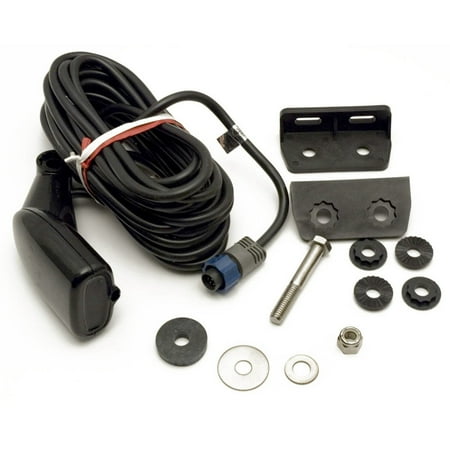 Lowrance Transducer Mounting - Lowrance HST-DFSBI 50/200kHz Transom Mount Skimmer Transducer