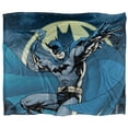 thumbnail image 2 of Batman Blanket, 50"x60", Heed The Call Silky Touch Sherpa Back Super Soft Throw Blanket, 2 of 5