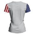thumbnail image 6 of 9/11 25th Anniversary Memorial T-Shirt Patriot Day Memorial Tops for Women Patriotic We Will Never Forget Vintage Tee Tops, 6 of 6