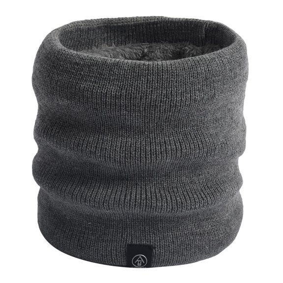 Winter Woolen Warm Women Ski Scarf Cold Weather Knit Bib Double Bib for Outdoors Activities