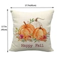 thumbnail image 3 of Skegnu Outdoor Pillows 1PC Halloween Thanksgiving Linen Pillowcase Cushion Cover Throw Pillow for Couch on Clearance, 3 of 3