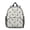 Jack Russell Terrier, variant on Jack Russell Terrier and Dog Paw Print Backpack for School, Cute School Bag with Adjustable Shoulder Straps and Padded Back, 13.8"x11.4"x6"