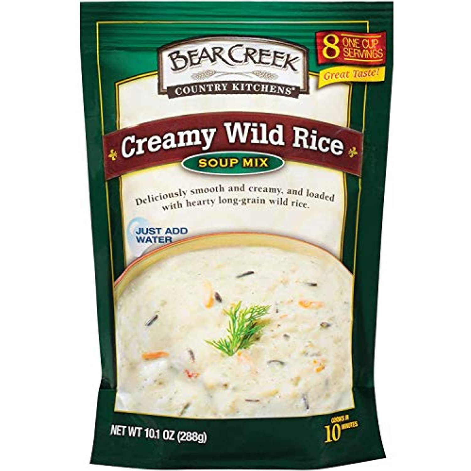 Bear Creek Country Kitchens Creamy Wild Rice Soup Mix, 10.1 Ounce
