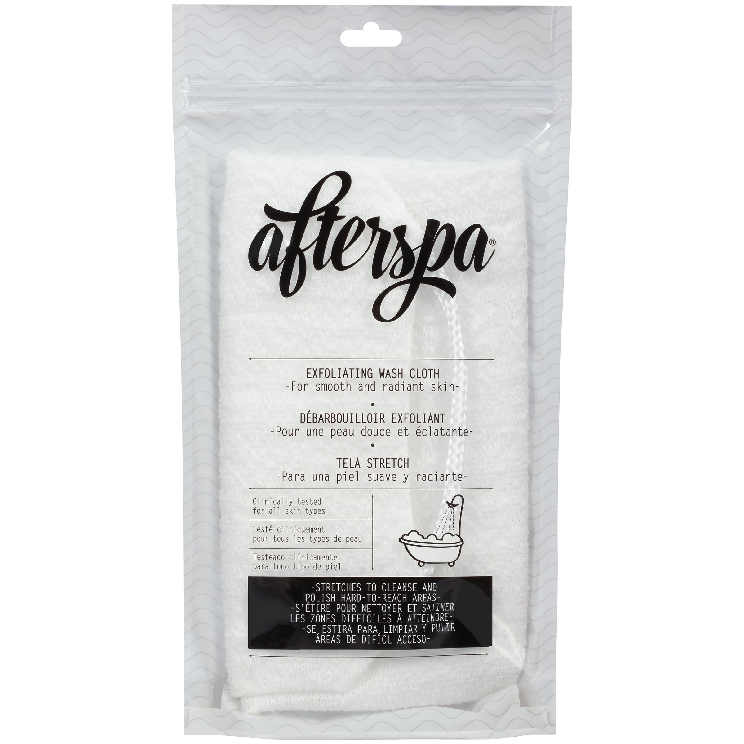 Afterspa® Exfoliating Wash Cloth Bag