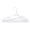 White, variant on Mainstays Kids Pink Plastic Childrens Clothing Hangers, 10 Pack