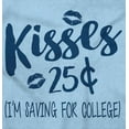 thumbnail image 3 of Kisses 25 Cents Saving For College Romper Boys or Girls Infant Baby Brisco Brands 12M, 3 of 6