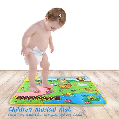 Farm Play Carpet - Baby Music Mat Education Music Sound Farm Animal Touch Baby Play Singing Mat Baby Gym Carpet