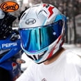 thumbnail image 2 of Casco de motocicleta CYRIL, casco integral todoterreno con lentes de colores, capacetes, cascos para moto, aprobado por ECE, ala trasera grande, casco de moto, 2 of 5