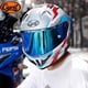 thumbnail image 2 of Casco de motocicleta CYRIL, casco integral todoterreno con lentes de colores, capacetes, cascos para moto, aprobado por ECE, ala trasera grande, casco de moto, 2 of 5