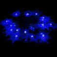 thumbnail image 3 of Guirnalda de luces con flores de nieve, adorno para árbol, fiesta, boda, jardín, decoración colgante, color azul, 3 of 4