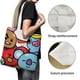 thumbnail image 3 of BT21 Bolso de tela con estampado de lienzo para mujer, bolsa de compras reutilizable y estética, con cremallera interior, regalo para mujer, 35 × 40 cm., 3 of 6