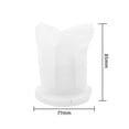 thumbnail image 2 of 6 Pieces Replacement Filter Dirt Filter Compatible for Vorwerk Kobold VC100 Washable Cordless Hand, 2 of 5