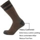 thumbnail image 3 of Calcetines de lana Cerebro Cerebro Merino para hombre, senderismo y senderismo, color marrón, 3 of 8
