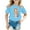 Blue, variant on FhsagQ The 7th Of July Kid Girls Cute Graphic Round Neck Short Sleeve Tee Summer Casual T Shirt Girls Spring The 7th Of July T shirts Size 6/6X Easter Light Green 7-8 Years