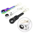 thumbnail image 5 of Keyring Key Chain Part Portable 1Pc Racing Key Ring Ratchet Wrench 12Cm Long Key Chain Ring Useful Fashion New, 5 of 5