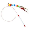 thumbnail image 4 of Cat Teaser Wand Interactive Funny Caterpillar Kitten Teaser Toy Cat Wand Toy, 4 of 10