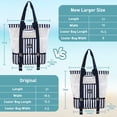 thumbnail image 4 of Tirrinia Mesh Beach Bag with Cooler Compartment, Extra Large Totes for Beach Travel, Functional Fashion Beach Bag for Women, Unique Gifts for Mom, 4 of 7