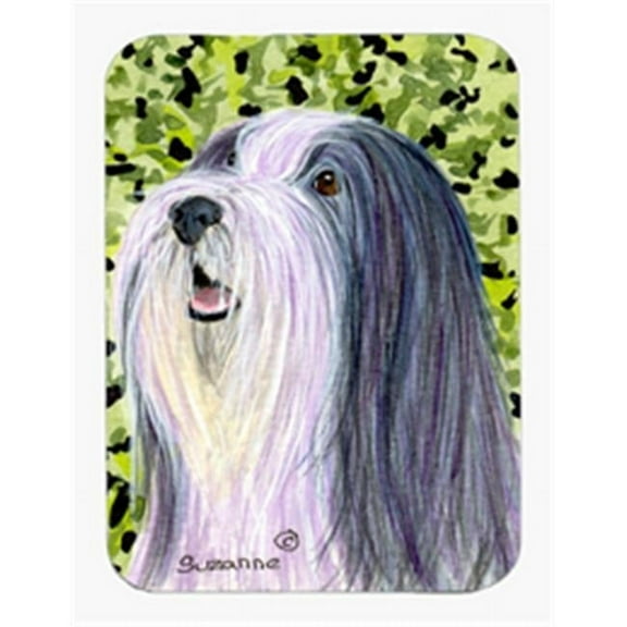 Bearded Collie Mouse Pad & Hot Pad Or Trivet