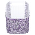 thumbnail image 1 of EXHUMKY Organizador Para Con Soporte De Adhesivo Y Rhinestones En Color Violeta, 1 of 6