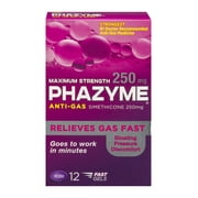Phazyme Maximum Strength Softgels, 12 Count