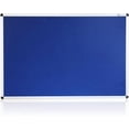 thumbnail image 2 of &#X &#Notice Board Felt Board Office Message Board Aluminium Frame, 2 of 4