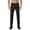 AB198 Black, variant on Softshell Pants For Mens Solid Color Zipper Button Straight Leg Trousers Male Stretchy Breathable Outdoor Dress Pants Black Size M