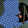 thumbnail image 5 of ToyKingdee 12 Pack 4th Of July Paper Napkins Patriotics Americans Flag Disposable Napkins 6.5x6.5in Star And Stripe Independence Day Home Kitchen Party Supplies, 5 of 6