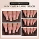 thumbnail image 3 of Presiona las uñas BtartBoxNails XCOAT TIPS, tonos de piel cuadrados, 3 of 7