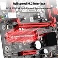 thumbnail image 4 of Placa base X79M2-Q 4 SATA2.0 M.2NVME Prot 2 DDR3 64GB PC Placa base LGA2011, 4 of 7