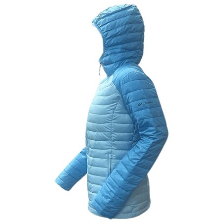 Columbia White Out ll Omni Heat Hooded Jacket XK0678-490 Women's Blue CLO290 (Regular,XL)