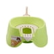 thumbnail image 4 of Recipiente para arena para gatos Caja de arena para gatos Orinal para gatitos Inodoro para cama Bandeja de arena para mascotas con parte abierta Verde, 4 of 8