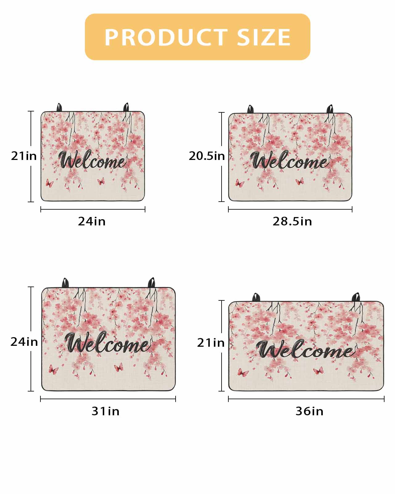 nqOlkjepod Large Induction Cooktop Protector Mat 24"x21", Pink Floral Stove Top Covers for Electric Stove, Spring Pastoral Botanical Blossom Retro Stove Burner Cover Mats, Glass Top Stove Cover