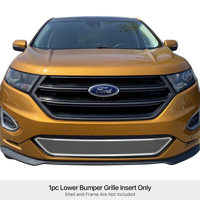 Grille de Pare-Chocs Inférieure en Acier Inoxydable 2015-2018 Ford Edge Sport