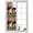 Brown, variant on Italian Chefs Window Privacy Film, Art Wine Bottles Gourmet Kitchen Culinary Theme Frosted Glass Window Clings Static Cling UV Heat Blocking Reusable Door Sticker for Bathroom 19.6 x 39.3 Inch