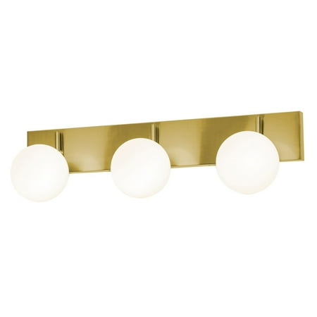 

Afx Metv3008l30d1 Metropolitan 3 Light 30 Wide Led Vanity Strip - Brass