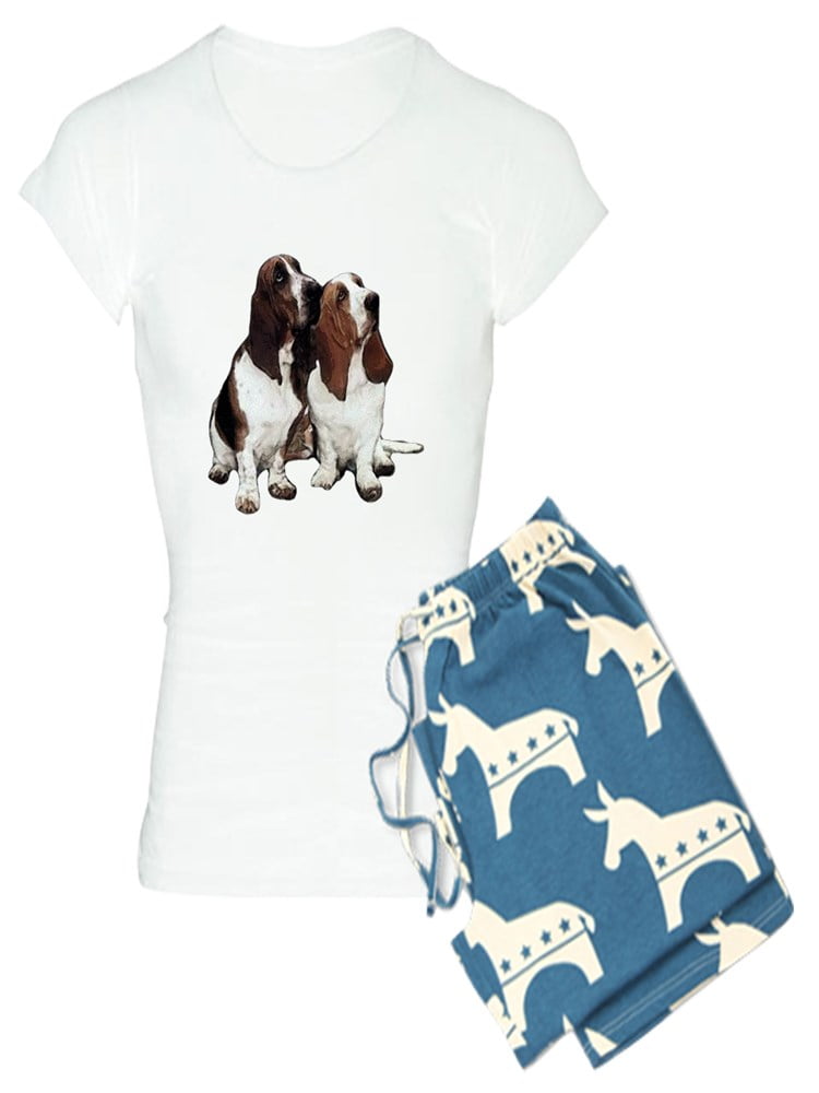 CafePress Basset Hounds Womens PJs