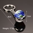 thumbnail image 4 of Key Chain Pendant Double-sided Universe  Planet Glass Ball Key  Meaningful Gifts For Astronomy Lovers, 4 of 7
