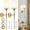 White+Gold, variant on NookNova Battery Operated Wall Sconce Set of 2, Rechargeable Wall Sconce With Remote, White