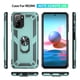 thumbnail image 5 of Funda de teléfono para Xiaomi Redmi Note 10S y Poco M5S de Uso Rudo Shockproof + Cristal 9D, 5 of 5