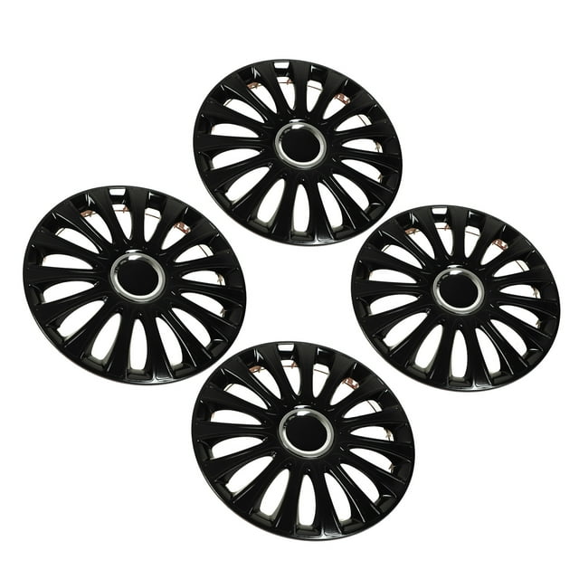 Tapacubos De Rueda De 15 Pulgadas, 4 Piezas Cubierta De Llanta Completa De Cubo De Rueda Sólida Resistente Aerodinámica Para