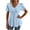 Light Blue, variant on Womens Crew Neck T Shirts Womens Tops Summer Women's Short Sleeve Shirts Warehouse Sale