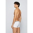 thumbnail image 2 of Boss Men's Three-pack of stretch-cotton trunks with logo waistbands, 2 of 2