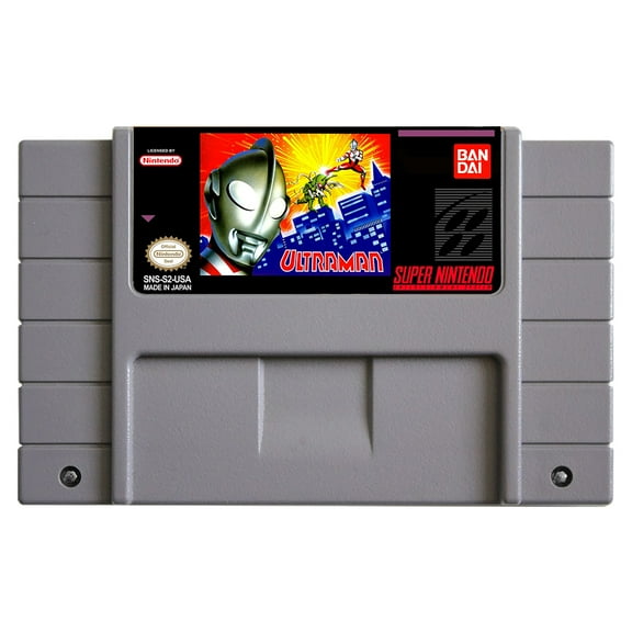 SNES Games Cartridge Ultraman