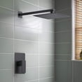 thumbnail image 2 of Kibi Cube Pressure Balanced Single Function Shower System with Rough In Valve, 2 of 3