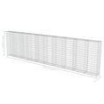 thumbnail image 2 of vidaXL Gabion Basket with Lids, Galvanized Steel Gabion Wall, Gabion Cage, 236,2"x11,8"x59,1", 2 of 6