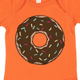 thumbnail image 4 of Inktastic Chocolate Donut, Doughnut, Glaze, Icing, Sprinkles Boys or Girls Baby Bodysuit, 4 of 5