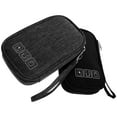 thumbnail image 3 of OFFIGAM 2-Pack Electronic Organizer Case with Soft Lining, Data Cable Storage Pouch for Travel and Daily Use, 3 of 8